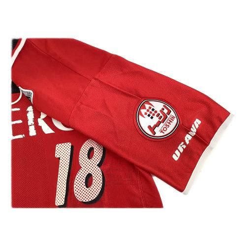 浦和レッズ (ウラワレッズ) サッカーユニフォーム 【18】永井 雄一郎 メンズ SIZE L レッド