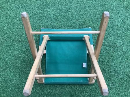 BYER バイヤーウッドチェア グリーン　USA製 byer (バイヤー) アウトドアチェア USA製 廃盤希少品 グリーン