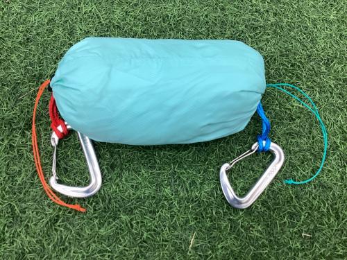 JINDAIJI MOUNTAIN WORKS (ジンダイジマウンテンワークス) ハンモック 280×130cm スカイブルー PB CAMP Hammock (40d)