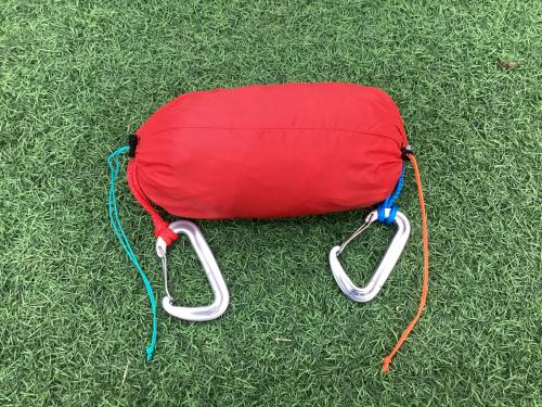 JINDAIJI MOUNTAIN WORKS (ジンダイジマウンテンワークス) ハンモック 280×130cm レッド PB UL Hammock