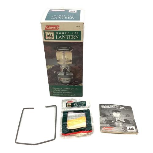 Coleman (コールマン) DUAL FUEL LANTERN ガソリンランタン 226 未点火 グレー