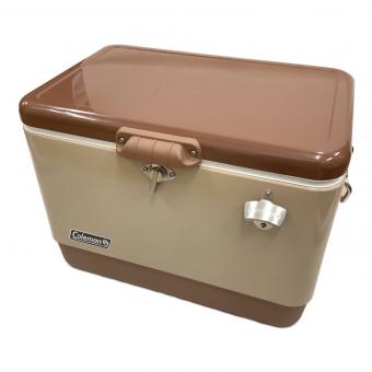 Coleman (コールマン) 54QTスチールベルトクーラー(バターナッツ) クーラーボックス 2161177 ブラウン