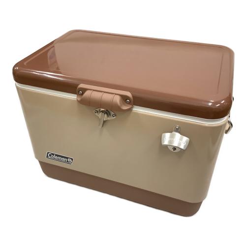Coleman (コールマン) 54QTスチールベルトクーラー(バターナッツ) クーラーボックス 2161177 ブラウン
