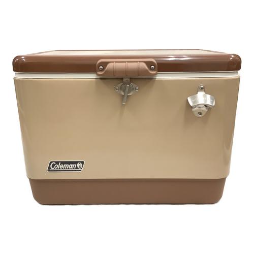 Coleman (コールマン) 54QTスチールベルトクーラー(バターナッツ) クーラーボックス 2161177 ブラウン