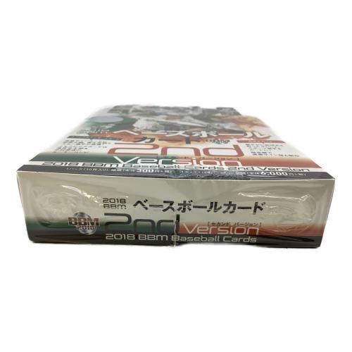 応援グッズ 2018 BBM ベースボールカード 2nd　未開封品