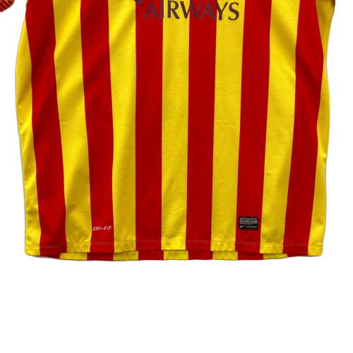 FCバルセロナ (エフシーバルセロナ) サッカーユニフォーム 【11】 レプリカ メンズ SIZE XL イエロー