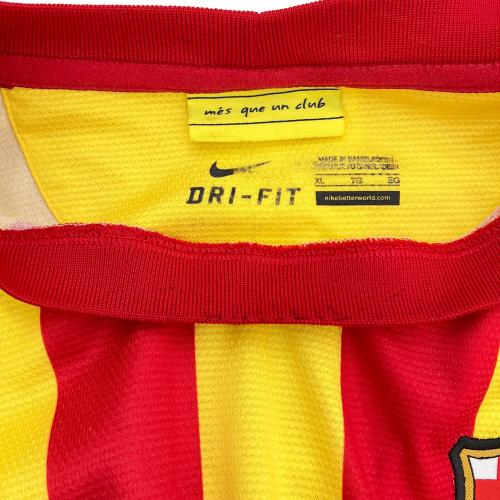 FCバルセロナ (エフシーバルセロナ) サッカーユニフォーム 【11】 レプリカ メンズ SIZE XL イエロー