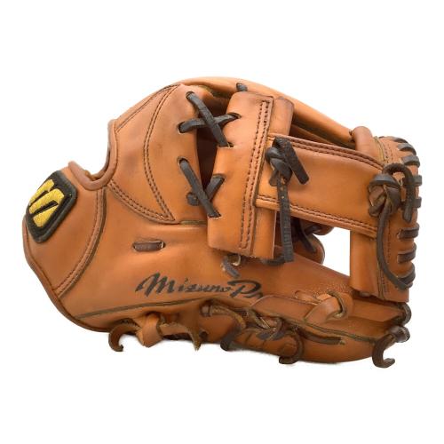 MIZUNO (ミズノ) ミズノプロ 硬式グローブ 内野用 旧ロゴ オレンジ