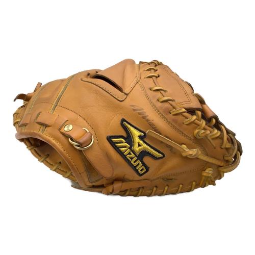MIZUNO (ミズノ) ミズノプロ 硬式グローブ キャッチャーミット イエロー
