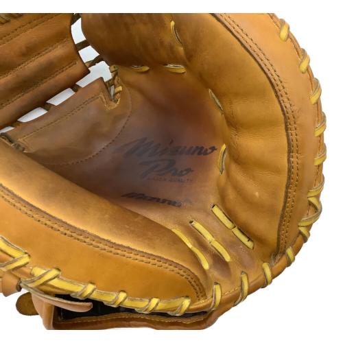 MIZUNO (ミズノ) ミズノプロ 硬式グローブ キャッチャーミット イエロー