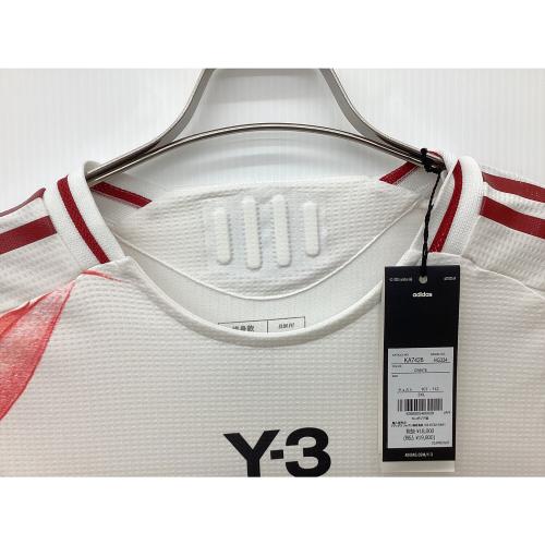 日本代表 (ニホンダイヒョウ) サッカーユニフォーム KA7428 オーセンティック 2024年 アウェイ 長袖 メンズ SIZE 3XL ホワイト