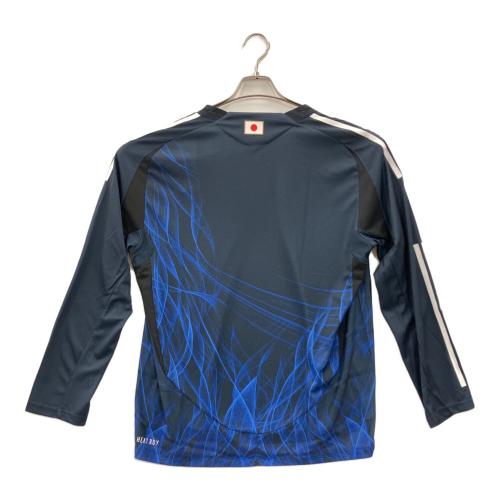 日本代表 (ニホンダイヒョウ) サッカーユニフォーム オーセンティック 2024年 ホーム 長袖 メンズ SIZE 3XL ネイビー