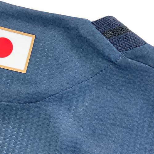 日本代表 (ニホンダイヒョウ) サッカーユニフォーム オーセンティック 2024年 ホーム 長袖 メンズ SIZE 3XL ネイビー
