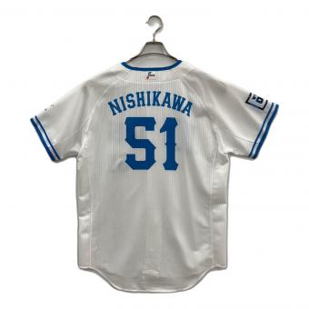 埼玉西武ライオンズ (サイタマセイブライオンズ) プロコレ 応援グッズ SIZE M ホワイト×スカイブルー