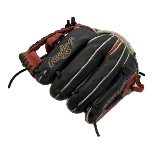 RAWLINGS (ローリングス) HOH Wizard 軟式グローブ GR2FHCCK4MG レッド×ブラック