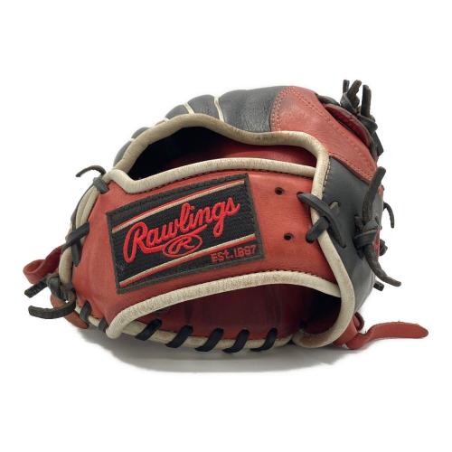 RAWLINGS (ローリングス) HOH Wizard 軟式グローブ GR2FHCCK4MG レッド×ブラック