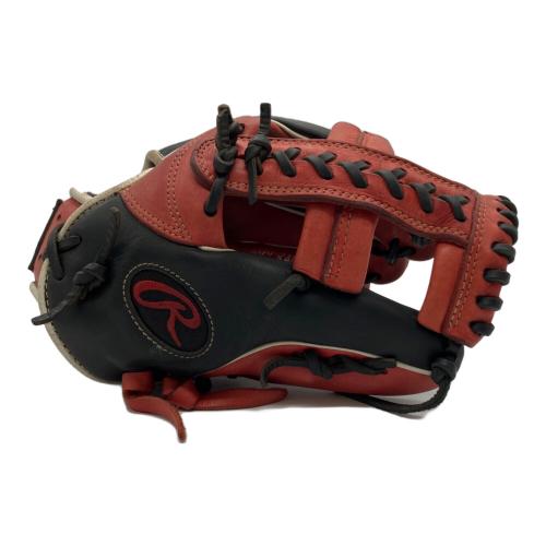 RAWLINGS (ローリングス) HOH Wizard 軟式グローブ GR2FHCCK4MG レッド×ブラック