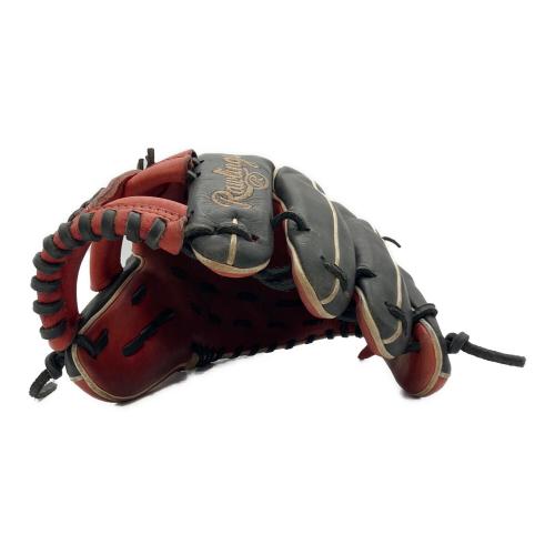 RAWLINGS (ローリングス) HOH Wizard 軟式グローブ GR2FHCCK4MG レッド×ブラック