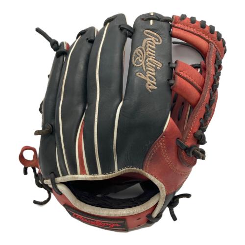 RAWLINGS (ローリングス) HOH Wizard 軟式グローブ GR2FHCCK4MG レッド×ブラック