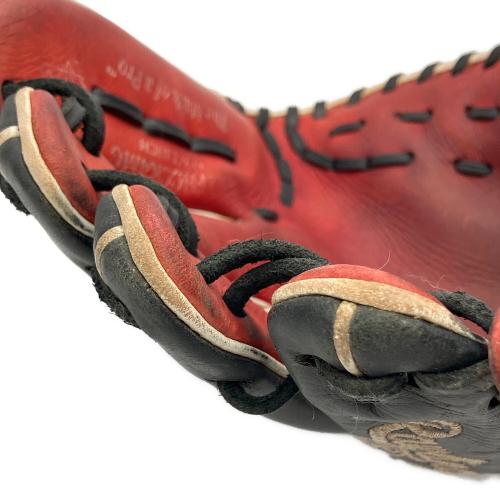 RAWLINGS (ローリングス) HOH Wizard 軟式グローブ GR2FHCCK4MG レッド×ブラック