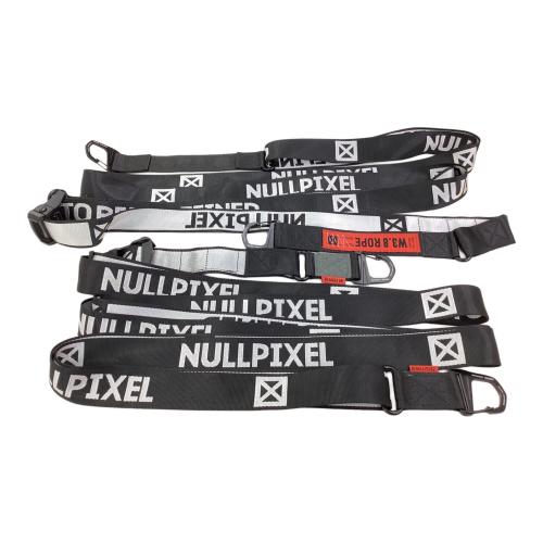 NULL PIXEL (ヌルピクセル) ロープ 2本セット 約150cm-505cm W3.8 ROPE