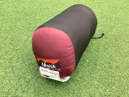 NANGA (ナンガ) マミー型シュラフ(ダウン) レッド ダウンバッグ600STD