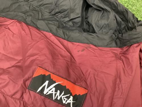 NANGA (ナンガ) マミー型シュラフ(ダウン) レッド ダウンバッグ600STD