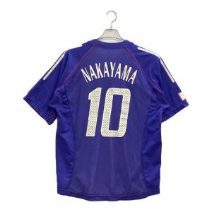 日本代表 (ニホンダイヒョウ) サッカーユニフォーム JD1005【10】中山雅史 2002日韓W杯 メンズ SIZE XO ブラック