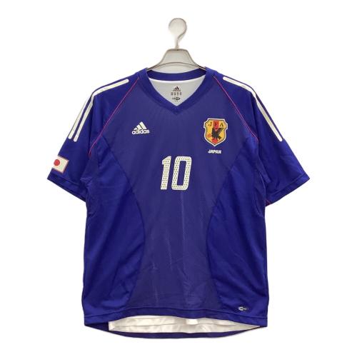 日本代表 (ニホンダイヒョウ) サッカーユニフォーム JD1005【10】中山雅史 2002日韓W杯 メンズ SIZE XO ブラック