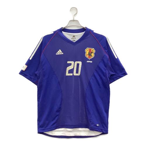 日本代表(侍ジャパン) (ニホンダイヒョウ(サムライジャパン)) サッカーユニフォーム 【20】 高原直泰 JD1005 2002年Ｗ杯 SIZE O ブルー