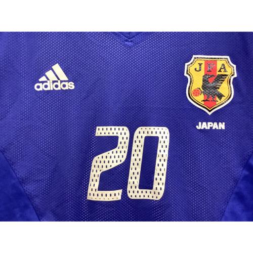 日本代表(侍ジャパン) (ニホンダイヒョウ(サムライジャパン)) サッカーユニフォーム 【20】 高原直泰 JD1005 2002年Ｗ杯 SIZE O ブルー