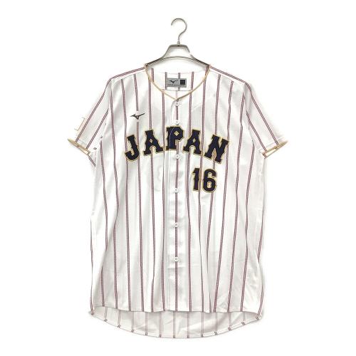 日本代表(侍ジャパン) (ニホンダイヒョウ(サムライジャパン))【16】大谷翔平 2026年WBC 応援グッズ 12JRMJ9201 ホーム SIZE XO ホワイト