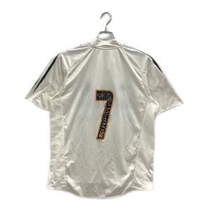 レアル・マドリード サッカーユニフォーム 【7】2004/05ホーム メンズ SIZE O(XL相当) ホワイト