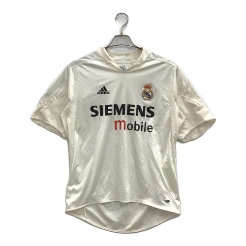 レアル・マドリード サッカーユニフォーム 【7】2004/05ホーム メンズ SIZE O(XL相当) ホワイト