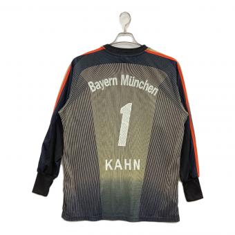 バイエルン・ミュンヘン サッカーユニフォーム 【1】オリバー・カーン 2003/04シーズン メンズ SIZE O(XL相当) ネイビー×イエロー