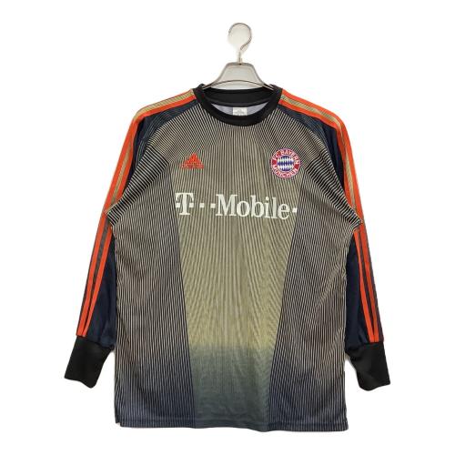 バイエルン・ミュンヘン サッカーユニフォーム 【1】オリバー・カーン 2003/04シーズン メンズ SIZE O(XL相当) ネイビー×イエロー