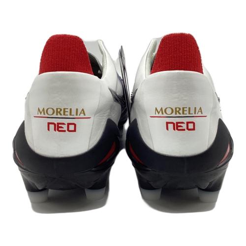 MIZUNO (ミズノ) サッカースパイク P1GA233009 モレリアネオIV JAPAN メンズ SIZE 26cm ホワイト×ブラック