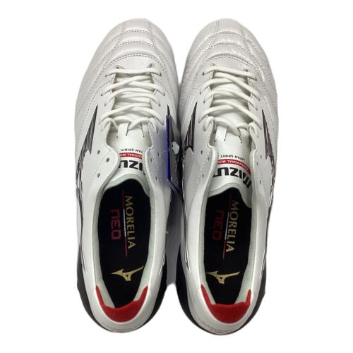 MIZUNO (ミズノ) サッカースパイク P1GA233009 モレリアネオIV JAPAN メンズ SIZE 26cm ホワイト×ブラック