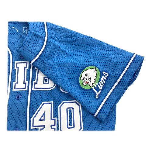 埼玉西武ライオンズ (サイタマセイブライオンズ) 応援グッズ 野球ユニフォーム【40】富岡久貴 1999・2000年シーズン 選手実使用 ブルー