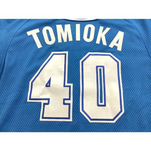 埼玉西武ライオンズ (サイタマセイブライオンズ) 応援グッズ 野球ユニフォーム【40】富岡久貴 1999・2000年シーズン 選手実使用 ブルー