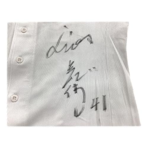 埼玉西武ライオンズ (サイタマセイブライオンズ) ユニフォーム【41】鳥谷部健一 2000年シーズン 選手実使用 ホワイト