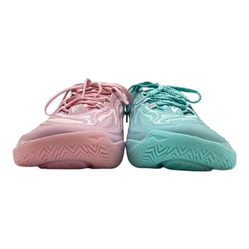 LI-NING (リーニン) Wade 808 5 Ultra V2 ラブ＆ピース バスケットボールシューズ メンズ SIZE 28cm ブルー×ピンク