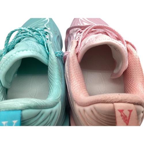 LI-NING (リーニン) Wade 808 5 Ultra V2 ラブ＆ピース バスケットボールシューズ メンズ SIZE 28cm ブルー×ピンク