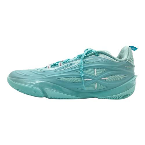 LI-NING (リーニン) Wade 808 5 Ultra V2 ラブ＆ピース バスケットボールシューズ メンズ SIZE 28cm ブルー×ピンク