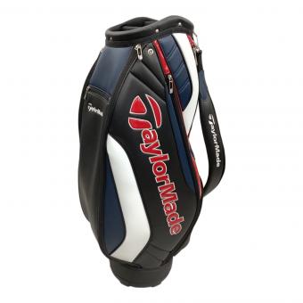 TaylorMade (テーラーメイド) キャディバッグ ブラック×レッド×ネイビー ブラック