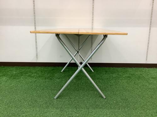 Snow peak (スノーピーク) アウトドアテーブル LV-015TR カーキ ワンアクションテーブルロング竹