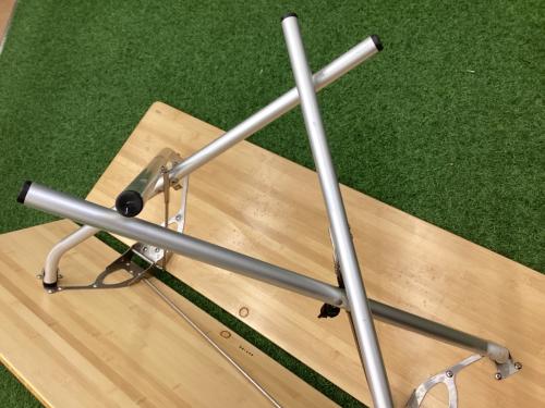 Snow peak (スノーピーク) アウトドアテーブル LV-015TR カーキ ワンアクションテーブルロング竹