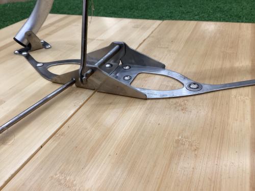 Snow peak (スノーピーク) アウトドアテーブル LV-015TR カーキ ワンアクションテーブルロング竹