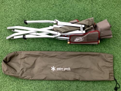Snow peak (スノーピーク) アウトドアチェア 雪峰祭限定 グレー