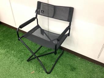 Snow peak (スノーピーク) アウトドアチェア LV-077M-BK ブラック メッシュFDチェア